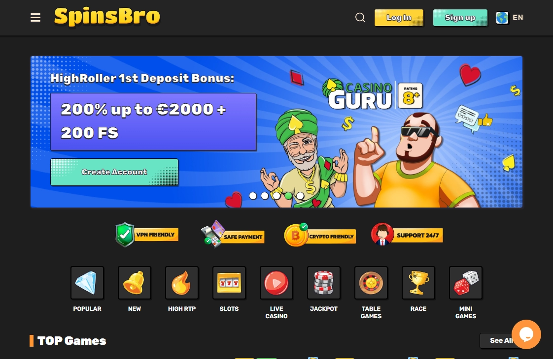 SpinsBro Casino